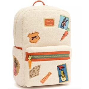 Brand New: Disney Parks Loungefly Zootropolis Backpack New With Tag